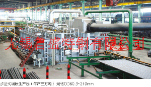 步進式調(diào)質生產(chǎn)線